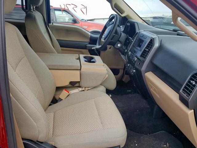 Photo 5 from auction – 2018 FORD F150 4WD with VIN 1FTEW1EP2JFE64647