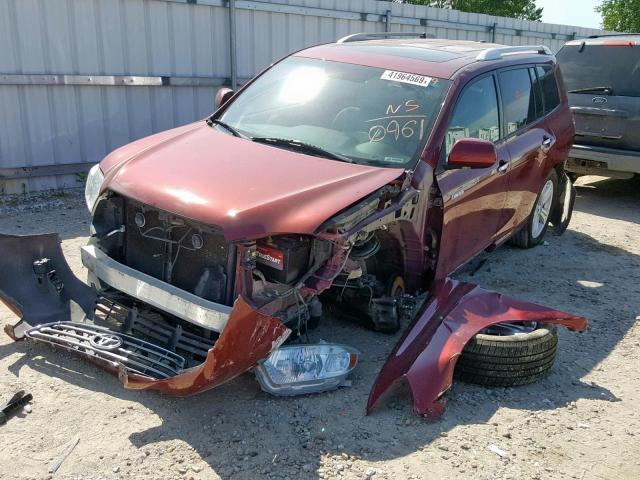 Photo 2 from auction – 2010 TOYOTA HIGHLANDER with VIN 5TDDK3EH8AS020961