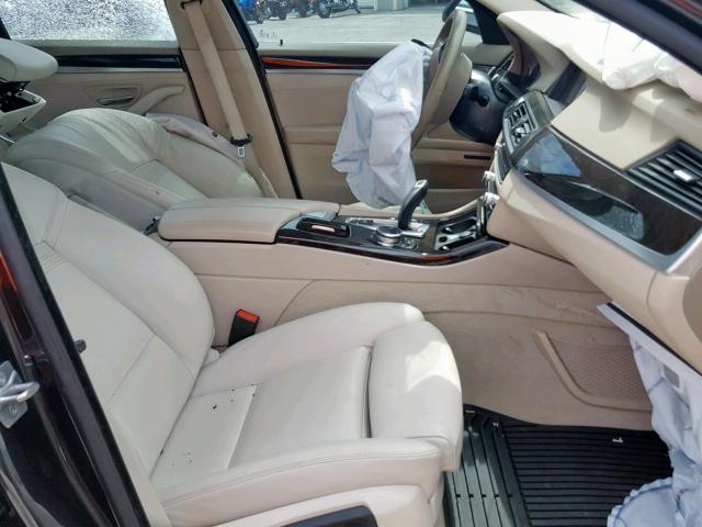 Photo 5 from auction – 2014 BMW 535 I with VIN WBA5B1C58ED482551