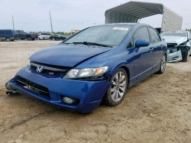 Photo 2 from auction – 2009 HONDA CIVIC SI with VIN 2HGFA55569H703086
