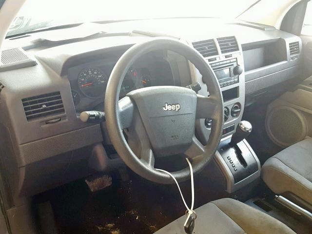 Photo 9 from auction – 2007 JEEP COMPASS with VIN 1J8FT47W17D116368