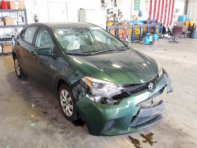 TOYOTA COROLLA L 2014 with VIN 5YFBURHE8EP084664 - Photo from auction
