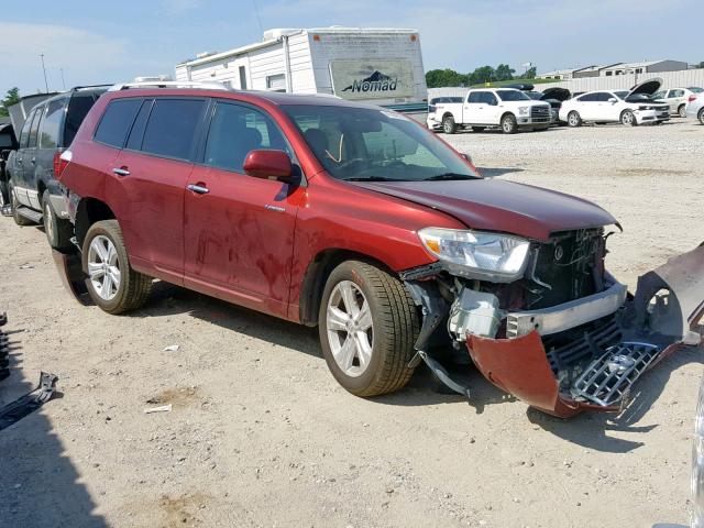 TOYOTA HIGHLANDER 2010 with VIN 5TDDK3EH8AS020961 - Photo from auction