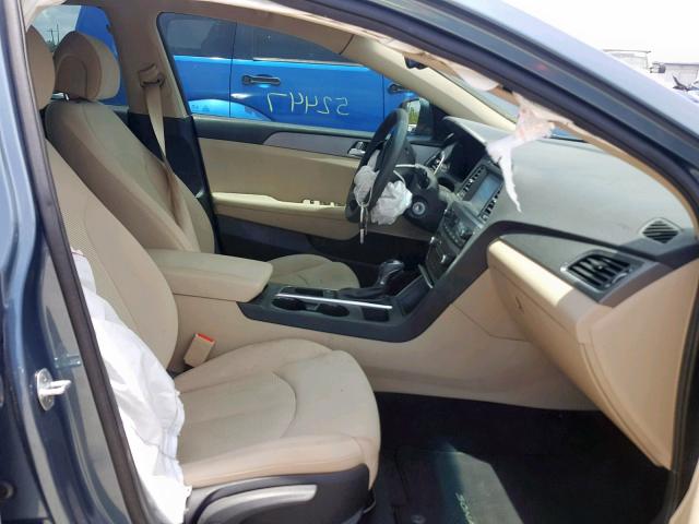 Photo 5 from auction – 2016 HYUNDAI SONATA SE with VIN 5NPE24AF2GH326650