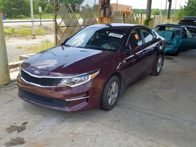 Photo 2 from auction – 2016 KIA OPTIMA LX with VIN 5XXGT4L36GG108912