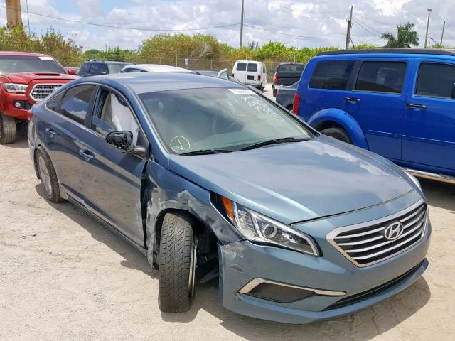 Photo 1 from auction – 2016 HYUNDAI SONATA SE with VIN 5NPE24AF2GH326650