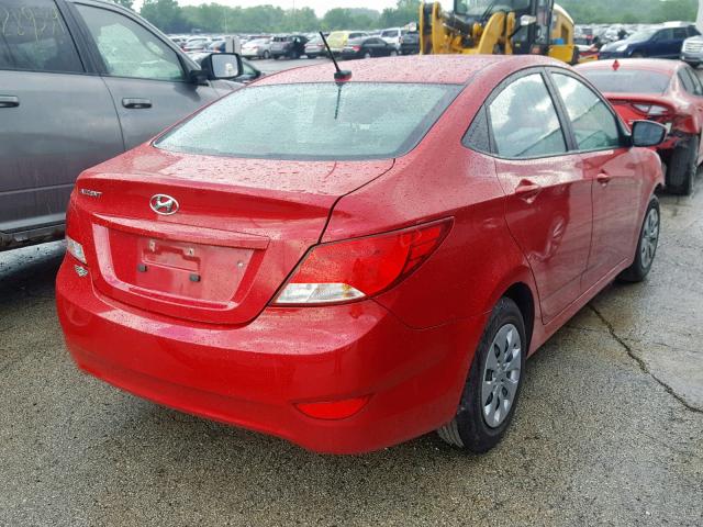 Photo 4 from auction – 2017 HYUNDAI ACCENT SE with VIN KMHCT4AE6HU247660