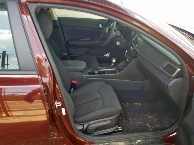 Photo 5 from auction – 2016 KIA OPTIMA LX with VIN 5XXGT4L36GG108912