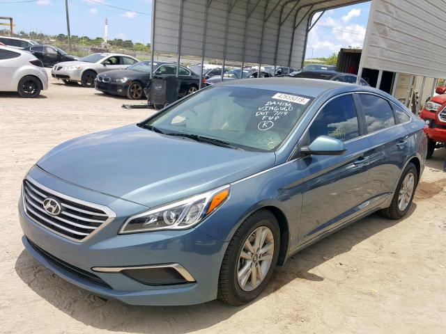 Photo 2 from auction – 2016 HYUNDAI SONATA SE with VIN 5NPE24AF2GH326650