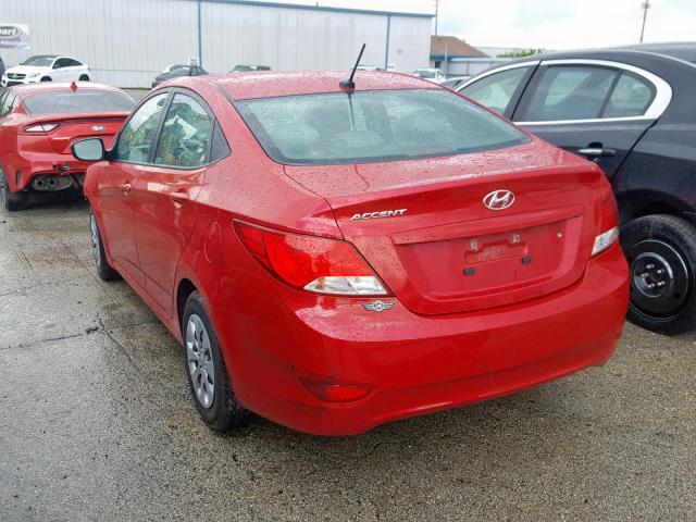 Photo 3 from auction – 2017 HYUNDAI ACCENT SE with VIN KMHCT4AE6HU247660