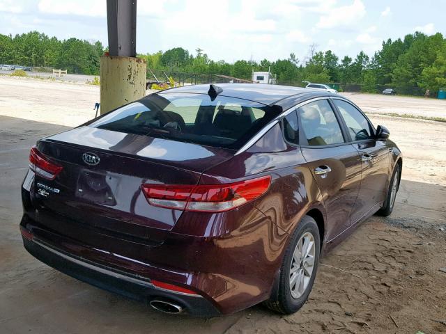 Photo 4 from auction – 2016 KIA OPTIMA LX with VIN 5XXGT4L36GG108912