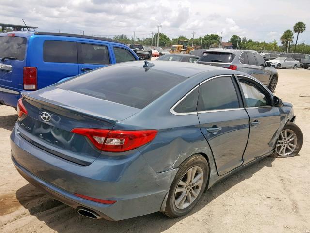 Photo 4 from auction – 2016 HYUNDAI SONATA SE with VIN 5NPE24AF2GH326650