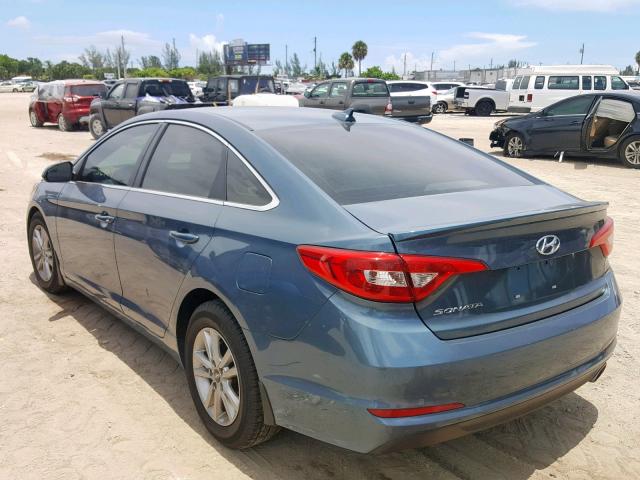 Photo 3 from auction – 2016 HYUNDAI SONATA SE with VIN 5NPE24AF2GH326650