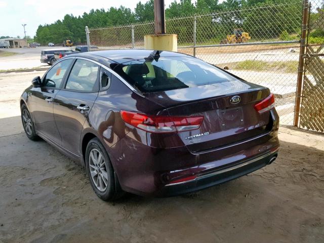 Photo 3 from auction – 2016 KIA OPTIMA LX with VIN 5XXGT4L36GG108912