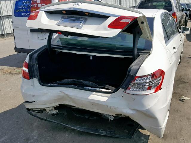 Photo 9 from auction – 2011 MERCEDES-BENZ E 350 with VIN WDDHF5GBXBA375869