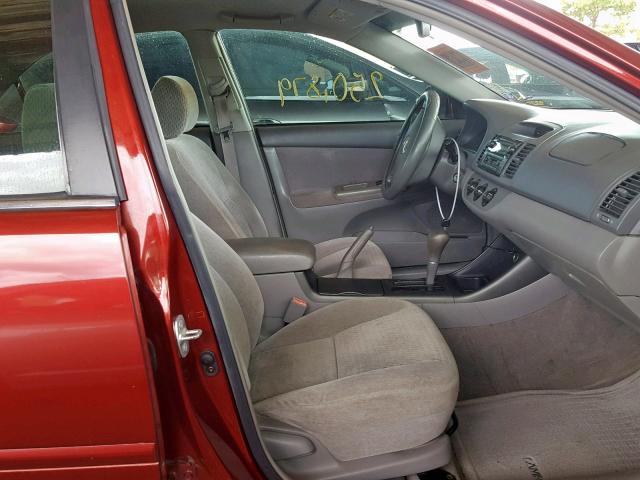 Photo 5 from auction – 2002 TOYOTA CAMRY LE with VIN 4T1BE32K82U100789