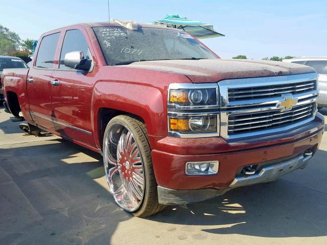 CHEVROLET SILVERADO 2014 with VIN 3GCUKSEC8EG256836 - Photo from auction