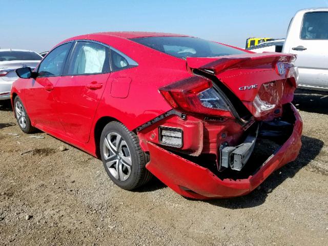 Photo 3 from auction – 2016 HONDA CIVIC LX with VIN 2HGFC2F56GH550178