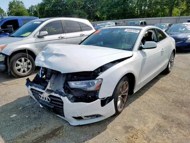 Photo 2 from auction – 2014 AUDI A5 PREMIUM with VIN WAULFAFRXEA002098