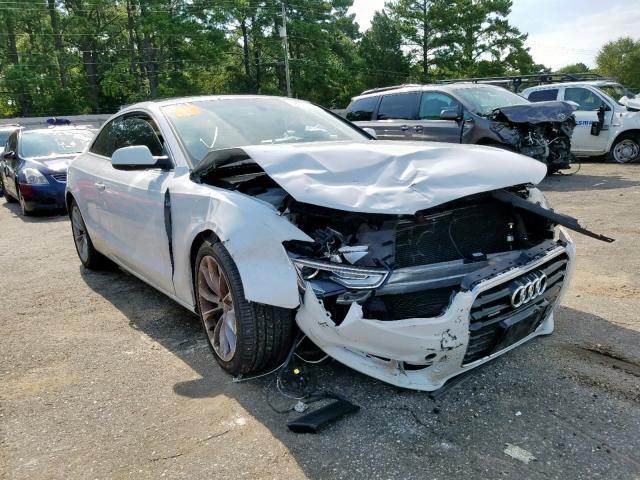 AUDI A5 PREMIUM 2014 with VIN WAULFAFRXEA002098 - Photo from auction