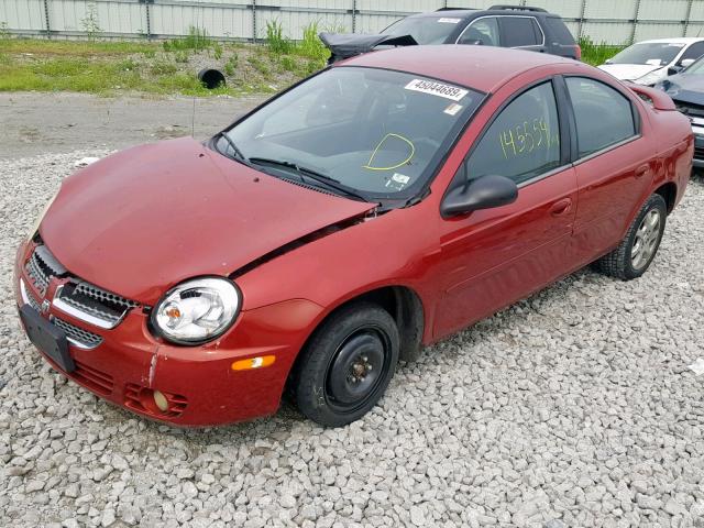 Photo 2 from auction – 2005 DODGE NEON SXT with VIN 1B3ES56C95D203386