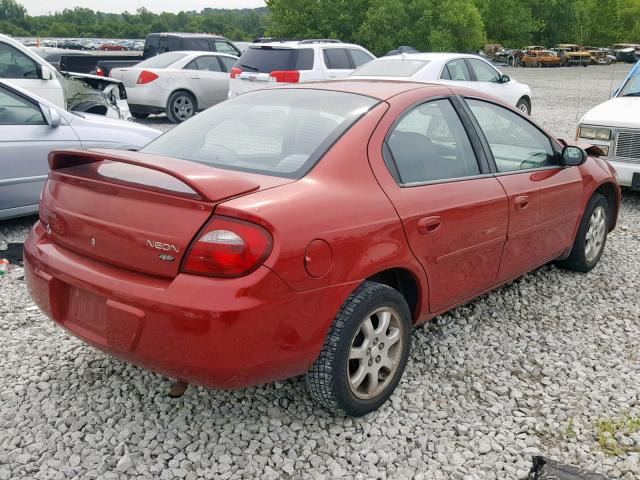 Photo 4 from auction – 2005 DODGE NEON SXT with VIN 1B3ES56C95D203386