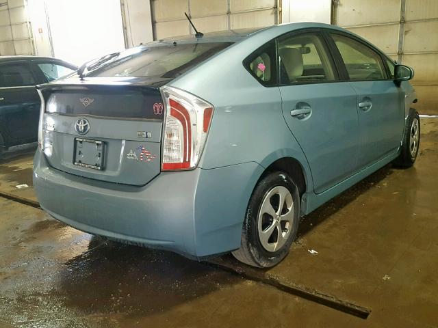 Photo 4 from auction – 2013 TOYOTA PRIUS with VIN JTDKN3DUXD1731141