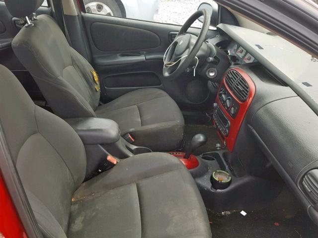 Photo 5 from auction – 2005 DODGE NEON SXT with VIN 1B3ES56C95D203386