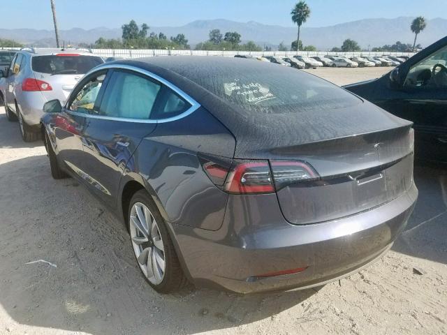 Photo 3 from auction – 2019 TESLA MODEL 3 with VIN 5YJ3E1EAXKF338256