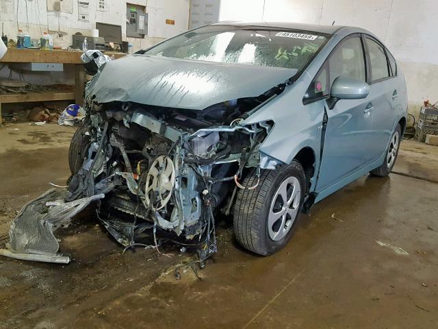 Photo 2 from auction – 2013 TOYOTA PRIUS with VIN JTDKN3DUXD1731141