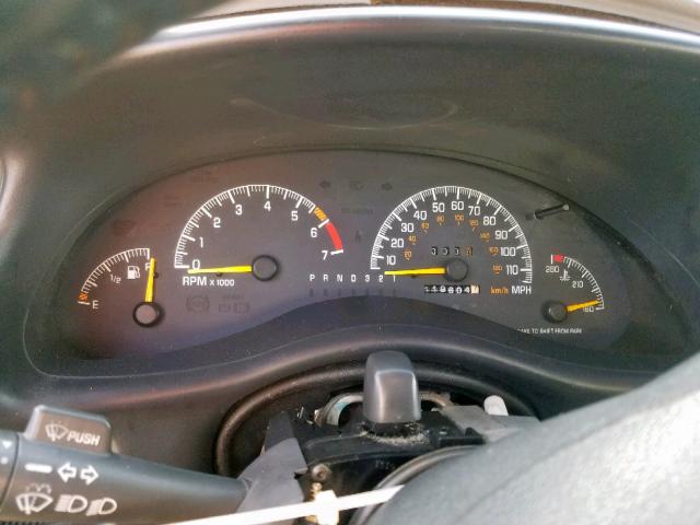 Photo 8 from auction – 2001 PONTIAC GRAND PRIX with VIN 1G2WP52K41F196142