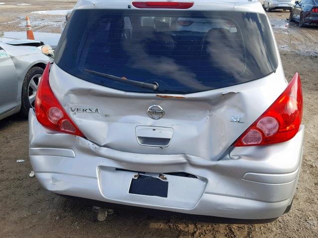 Photo 9 from auction – 2009 NISSAN VERSA S with VIN 3N1BC13E09L406621