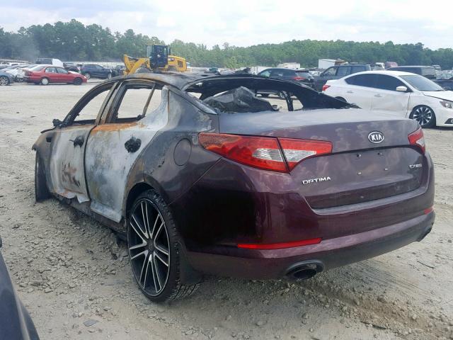 Photo 3 from auction – 2012 KIA OPTIMA EX with VIN 5XXGN4A6XCG014811