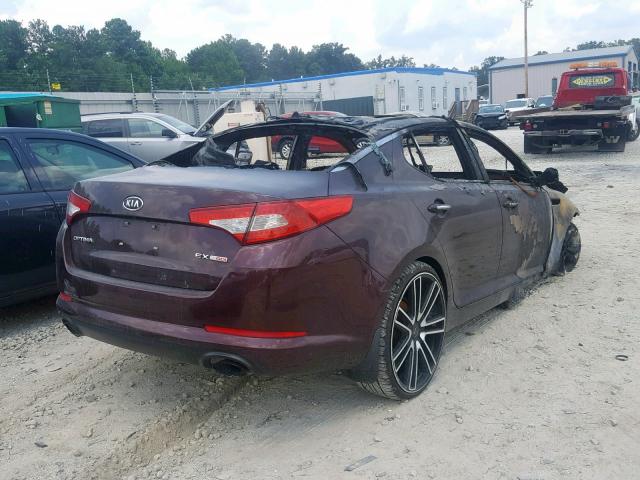 Photo 4 from auction – 2012 KIA OPTIMA EX with VIN 5XXGN4A6XCG014811
