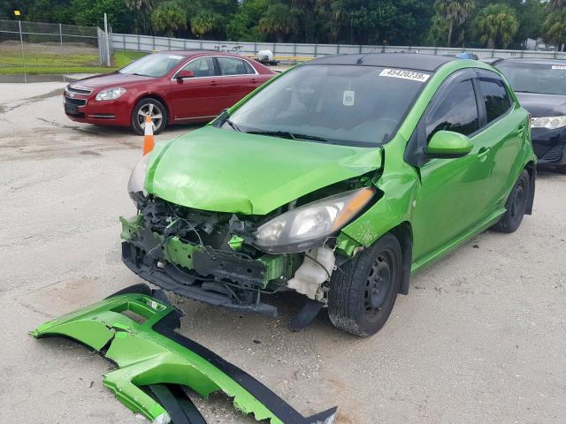 Photo 2 from auction – 2011 MAZDA MAZDA2 with VIN JM1DE1HZ3B0107672