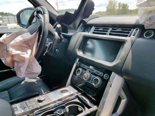 Photo 9 from auction – 2017 LAND ROVER RANGE ROVE with VIN SALGV5FE3HA349460