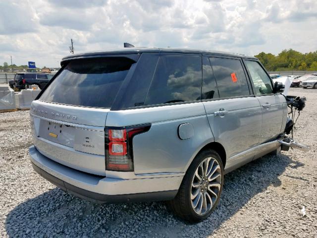 Photo 4 from auction – 2017 LAND ROVER RANGE ROVE with VIN SALGV5FE3HA349460