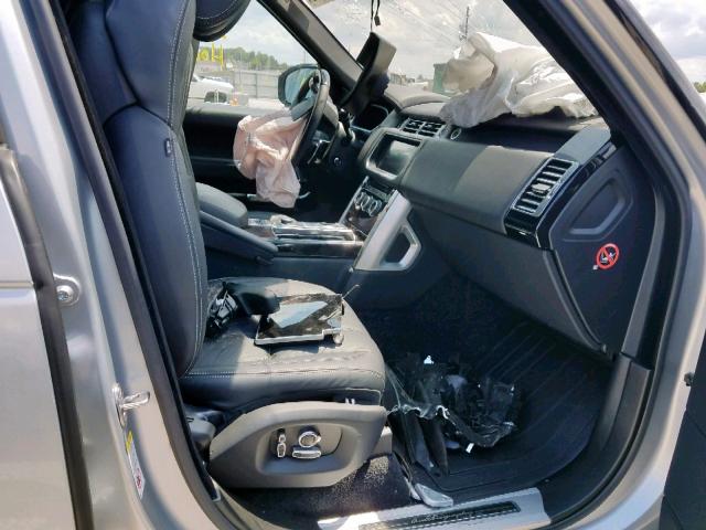 Photo 5 from auction – 2017 LAND ROVER RANGE ROVE with VIN SALGV5FE3HA349460