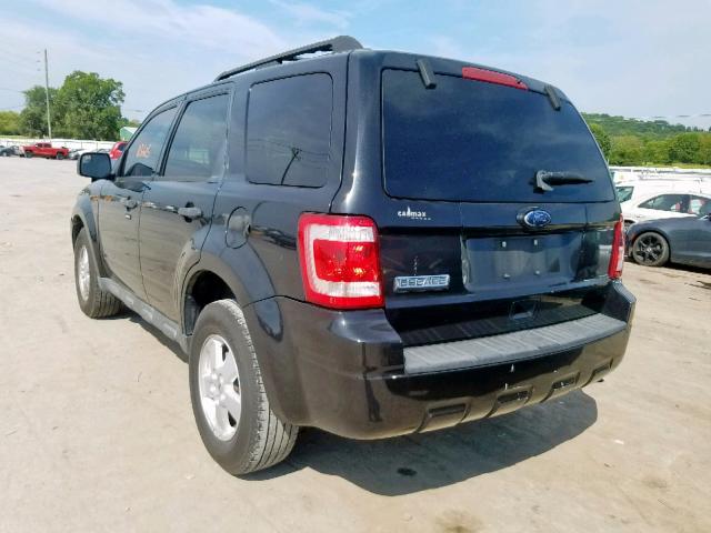 Photo 3 from auction – 2011 FORD ESCAPE XLT with VIN 1FMCU9D72BKA30780