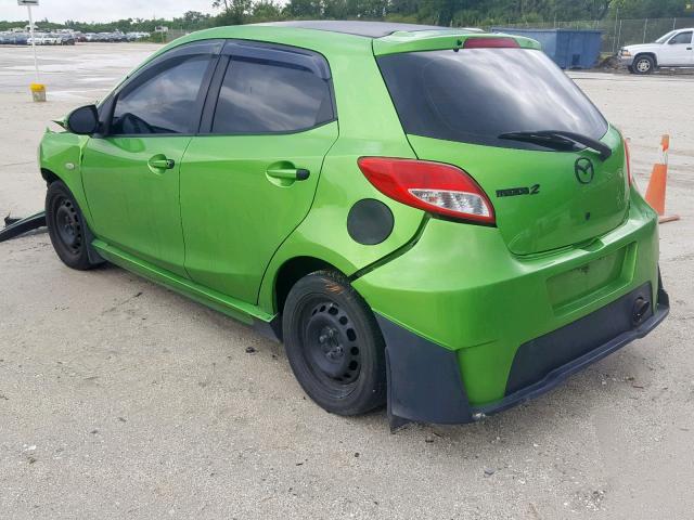 Photo 3 from auction – 2011 MAZDA MAZDA2 with VIN JM1DE1HZ3B0107672