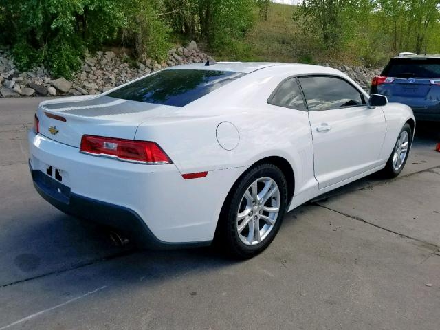 Photo 4 from auction – 2014 CHEVROLET CAMARO LS with VIN 2G1FA1E38E9184447