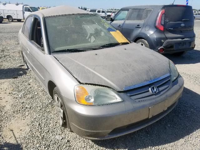 HONDA CIVIC LX 2003 with VIN 2HGES165X3H567939 - Photo from auction
