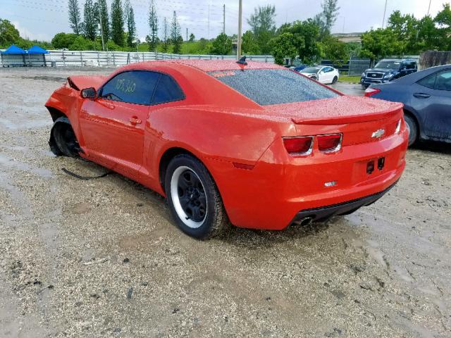 Photo 3 from auction – 2012 CHEVROLET CAMARO LS with VIN 2G1FA1E34C9126672