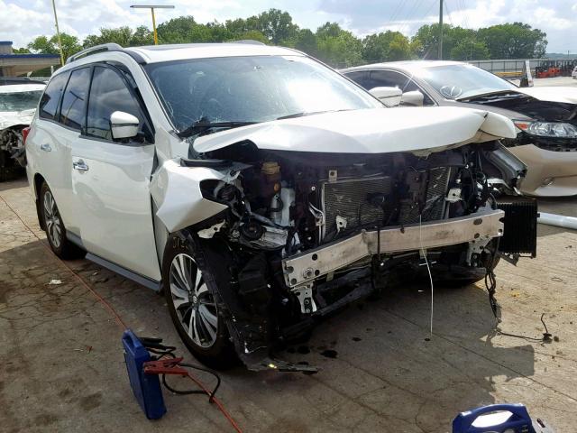 NISSAN PATHFINDER 2017 with VIN 5N1DR2MN3HC633431 - Photo from auction
