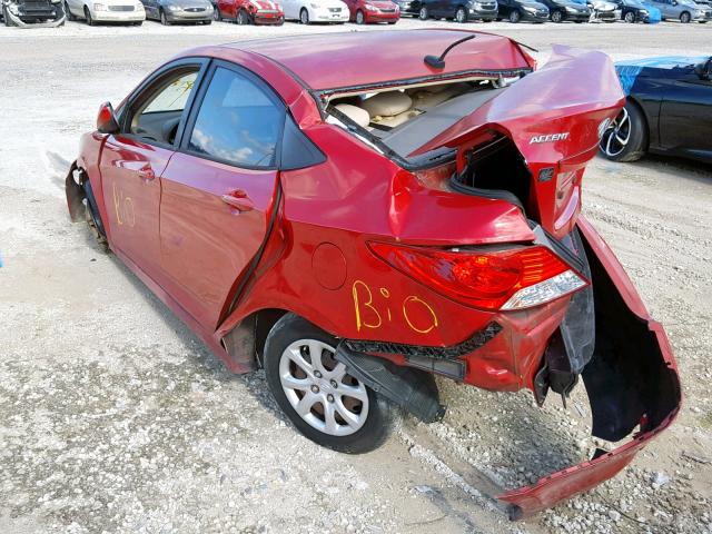 Photo 3 from auction – 2012 HYUNDAI ACCENT GLS with VIN KMHCT4AE9CU205167