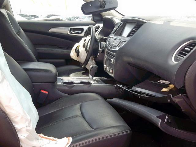 Photo 5 from auction – 2017 NISSAN PATHFINDER with VIN 5N1DR2MN3HC633431