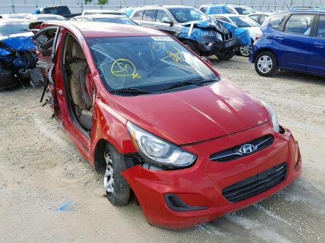 Photo 1 from auction – 2012 HYUNDAI ACCENT GLS with VIN KMHCT4AE9CU205167