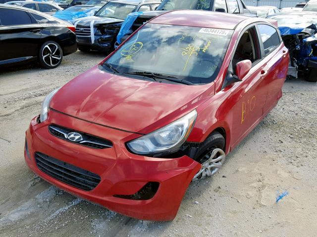 Photo 2 from auction – 2012 HYUNDAI ACCENT GLS with VIN KMHCT4AE9CU205167