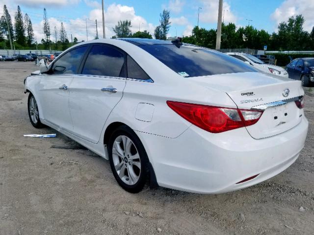 Photo 3 from auction – 2013 HYUNDAI SONATA SE with VIN 5NPEC4AC0DH619445