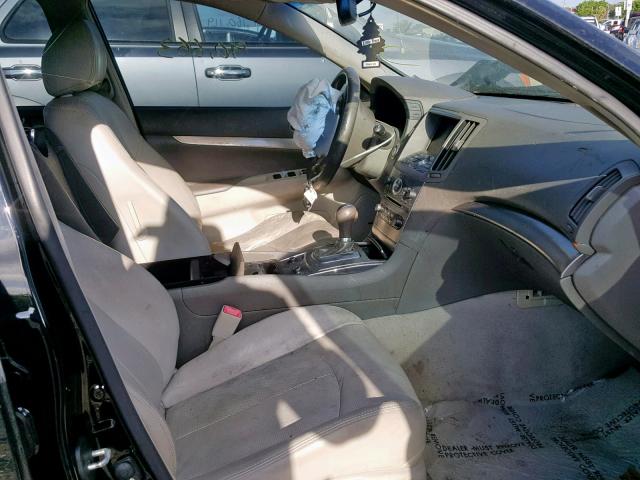 Photo 5 from auction – 2012 INFINITI G37 BASE with VIN JN1CV6AP0CM620103
